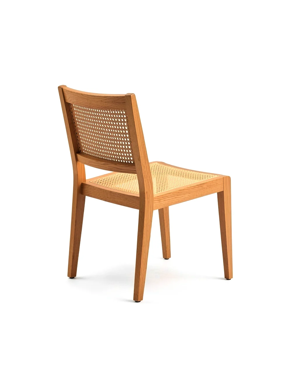 The Tind dining chair in oak and cane