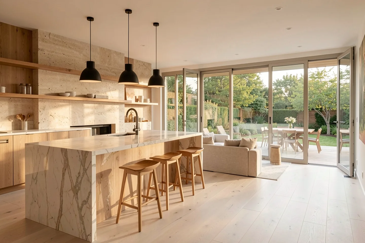 The Harrison kitchen and garden room