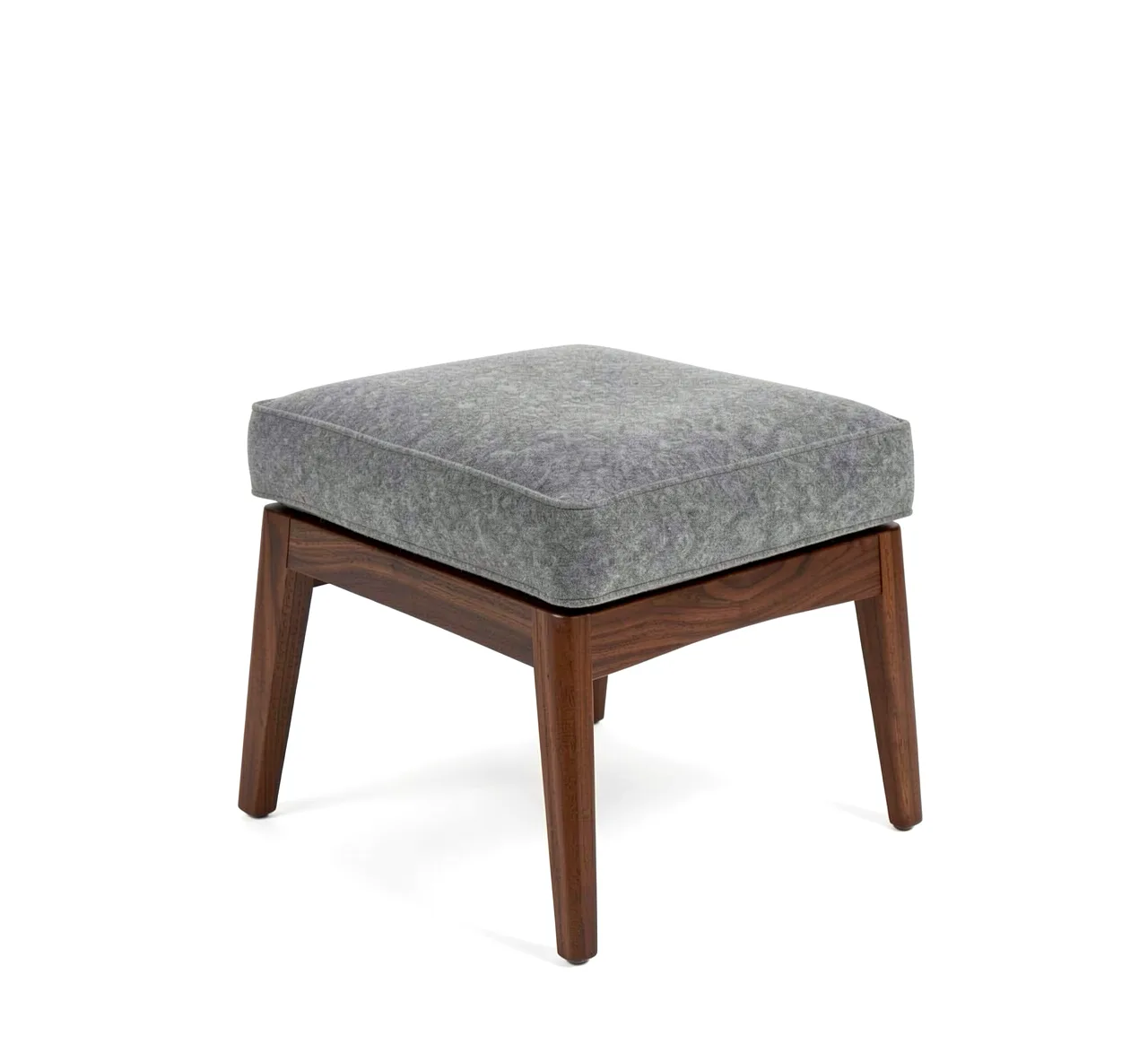The matching footstool